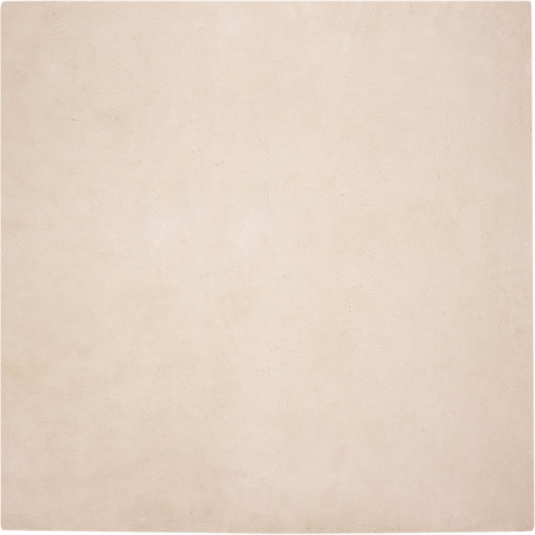 vidaXL Kunstfell Hasen Teppich Olite Taupe 120 x 120 cm Polyester 42021751