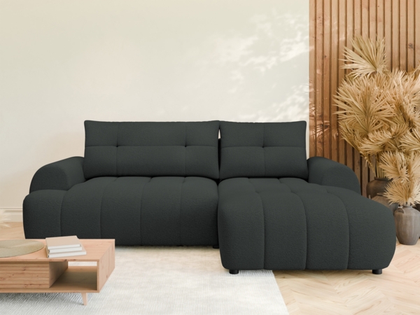 Ecksofa Fliog (Farbe: Velo 636, Seite: Rechts)