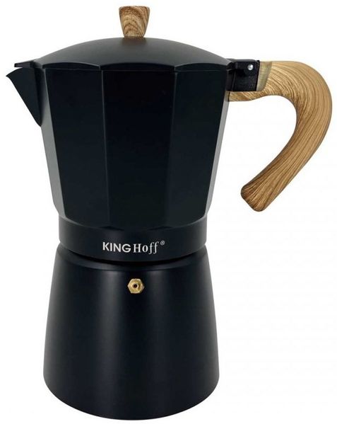 Kinghoff ESPRESSOKOCHER Schwarz 20,7/12,8/24,3 cm KH1888