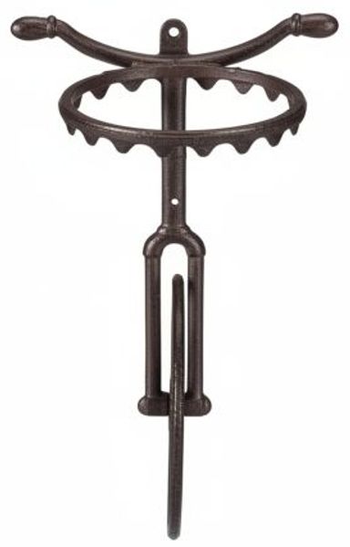 Relaxdays 3 x Wand Blumenhalter Einrad Bild 9