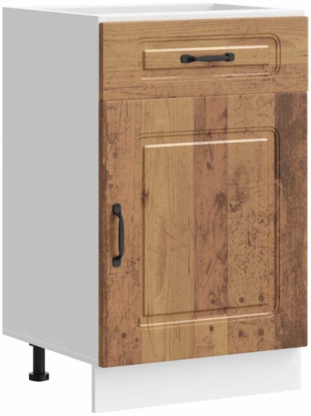 vidaXL Küchenunterschrank Kalmar Altholz-Optik Holzwerkstoff 853485