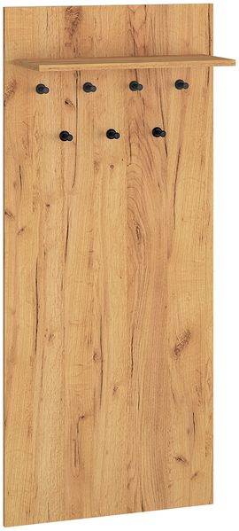 Garderoben Paneel in Gold Craft Eiche VINICA-131