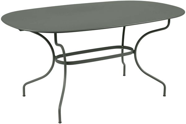 Opéra+ Ovaler Tisch 160x90 cm Outdoor Rosmarin
