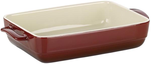 KELA Auflaufform Malin 22,5x12,5x6cm rot/beige