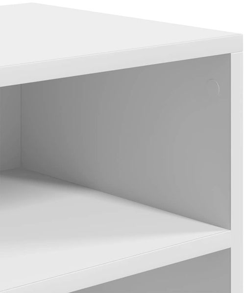 vidaXL Bücherregal Weiß 60x30x71,5 cm Holzwerkstoff 860310 Bild 7