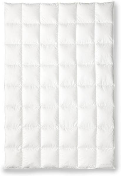 OBB Black Forest Schneegansdaunen-Kassettendecke Winterdecke Lara extra warm Größe 155x220 cm