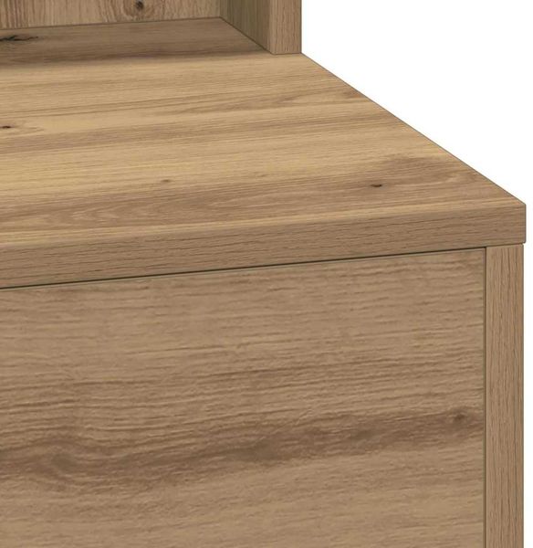 vidaXL Schminktisch Artisan-Eiche 100 x 41 x 135 cm Holzwerkstoff 865108 Bild 7