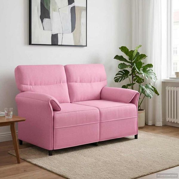 vidaXL Sofa 100% Polyester, Metallrahmen, MDF, Sperrholz 42033895