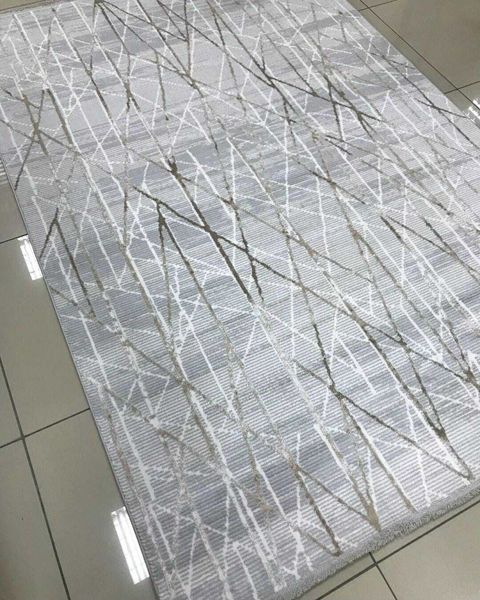Etro Moderner Fransen-Teppich 200 x 290 cm Polyester Mehrfarbig 88783635 [en. casa]