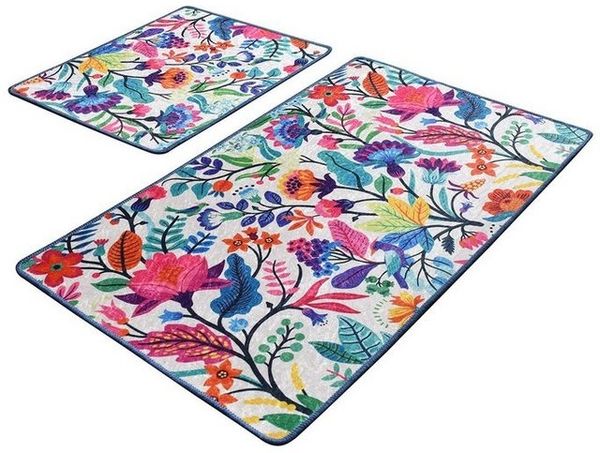 L'Essentiel Maison Badematte >>Bath Comfort<<, Höhe 10 mm, Rutschhemmende Rückenbeschichtung, Antibakterielle Ausrüstung, Antibakteriell, Rutschhemmend, Maschinenwaschbar, 100% Polyester, Rechteckig, Maschinenwaschbar, antibakteriell