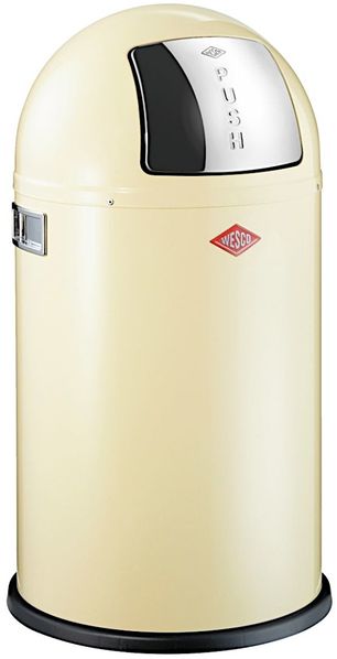 Wesco 'Pushboy Junior' Abfallsammler, 22 Liter, Stahlblech, Silber Bild 7