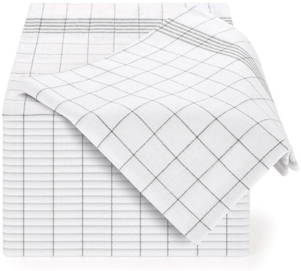 Blumtal Geschirrtuch Hochwertige im praktischen Set, (Set, 5-tlg, Set bestehend aus 5, 10 oder 20), in der Größe 50x70 cm, 100% Baumwolle