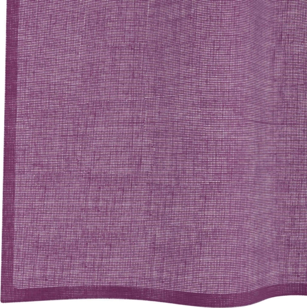 vidaXL Voile Vorhänge mit Ösen 2 Stk. Lila 140x260 cm 4102105 Bild 5