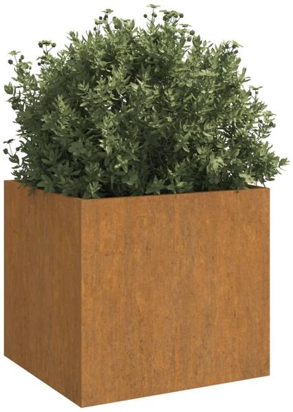 vidaXL Pflanzkübel 49x47x46 cm Cortenstahl 821551 Bild 3