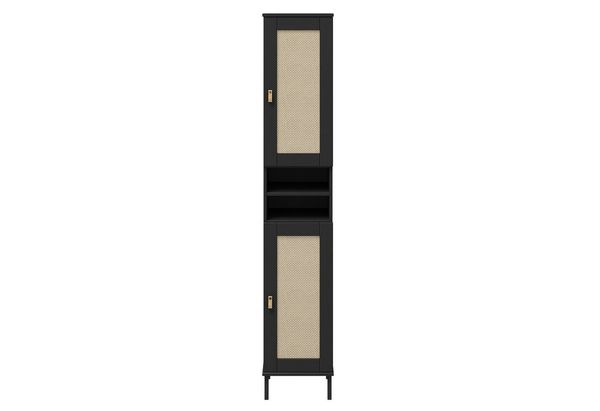 Woodroom Regal Valencia, Kiefer massiv lackiert, BxHxT 35x190x32 cm