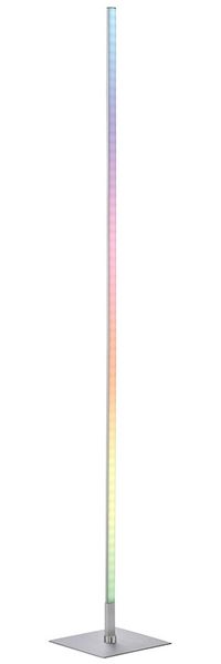 RGB LED Stehleuchte, Fernbedienung, dimmbar, H 151 cm