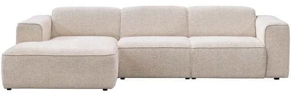 Vente-unique - TEJAMI Sofa Stoff Beige - B 160 cm x H 78 cm x L 322 cm