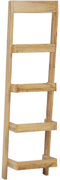 Bücherregal mit 4 Fächern MOBILE DUO Heller Holzfarbton Bild 5