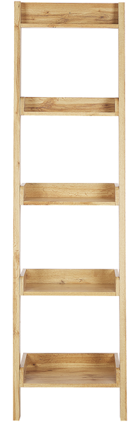Bücherregal mit 4 Fächern MOBILE DUO Heller Holzfarbton Bild 4
