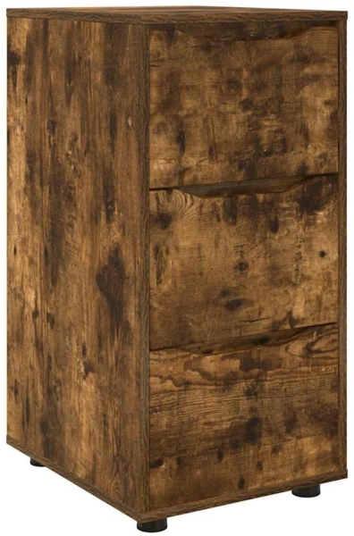 vidaXL Aufbewahrungsschrank Geräucherte Eiche 40 x 48 x 81 cm 888872