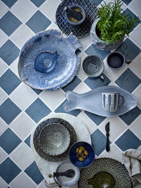 Creative Collection - Katrina Plate - Grey - 10 inches