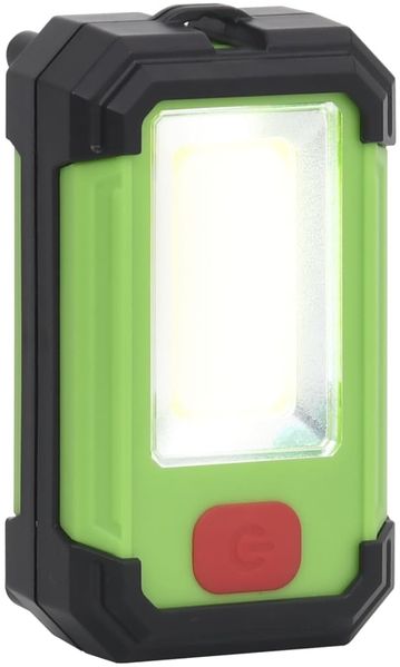 vidaXL LED-Strahler Tragbar Solarbetrieben 7W Kaltweiß 149670