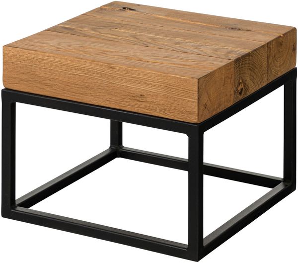 Couchtisch Eiche 40x40x32 natur geölt LOUNGE COLLECTION #06