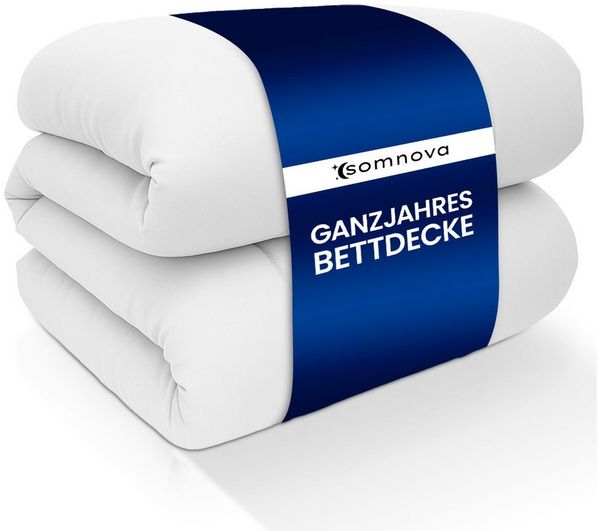 Gentle North Microfaserbettdecke Schlafdecke - Ganzjahresdecke o. Sommerdecke für Allergiker geeignet, Füllung: Kunstfasern, für Allergiker geeignet - Besonders Flauschig & waschbar bei 95°