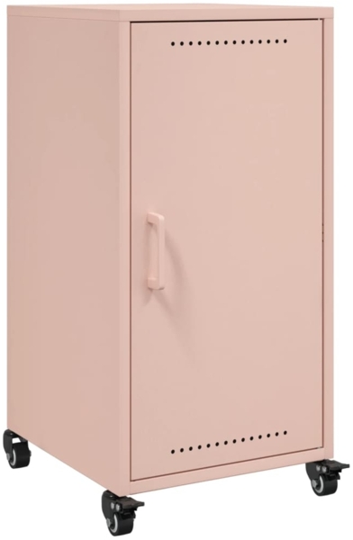 vidaXL Sideboard Rosa 36x39x72 cm Stahl 846675