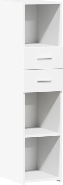 Schrank Weiß 30 x 42,5 x 124 cm Holzwerkstoff