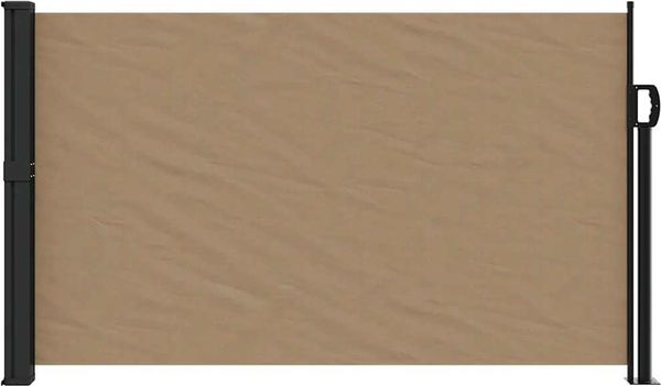 vidaXL Seitenmarkise Ausziehbar Taupe 117x300 cm 4004289 Bild 3