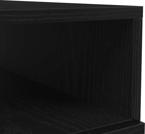 vidaXL Couchtisch mit LED-Leuchten Schwarz Eichen-Optik 90x49x40 cm 862254 Bild 10