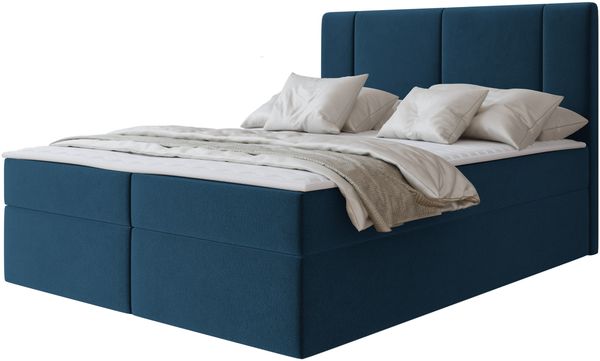 Boxspringbett Mexon (Farbe: Manila 26, Größe: 180 x 200)