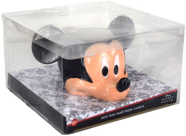 3D Motivtasse Kopf Mickey Mouse Minnie Mouse Keramiktasse Geschenkbox Mickey Mouse