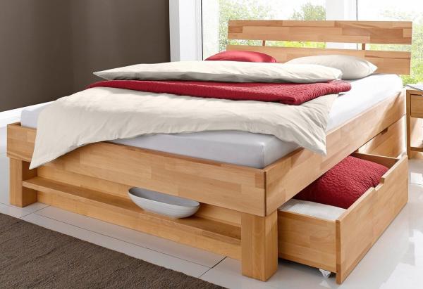 Relita 'Julia' Futonbett 140x200 cm, Buche natur geölt Bild 2