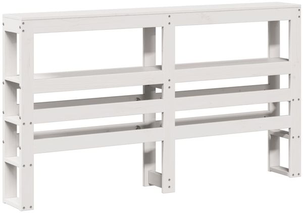 vidaXL Seniorenbett mit Kopfteil ohne Matratze Weiß 120x200 cm 3305864 Bild 8