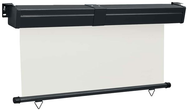 vidaXL Balkon-Seitenmarkise 175x250 cm Creme 48437 Bild 3
