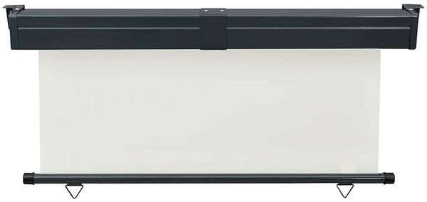 vidaXL Balkon-Seitenmarkise 175x250 cm Creme 48437 Bild 4