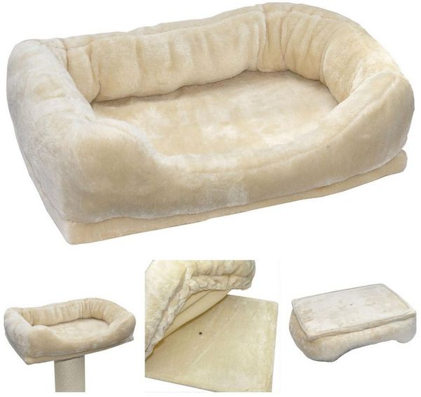 nanook Kratzbaum Liegemulde beige 53 x 40 cm