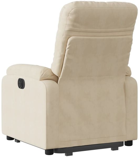vidaXL Relaxsessel mit Aufstehhilfe Elektrisch Creme Mikrofasergewebe 3204947 Bild 10