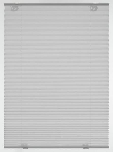GARDINIA Solo Dachfenster-Plissee ohne Bohren, Mit Saugnäpfen, Blickdichtes Falt-Rollo, Inkl. aller Montage-Teile, 47,3x100 cm, Grau