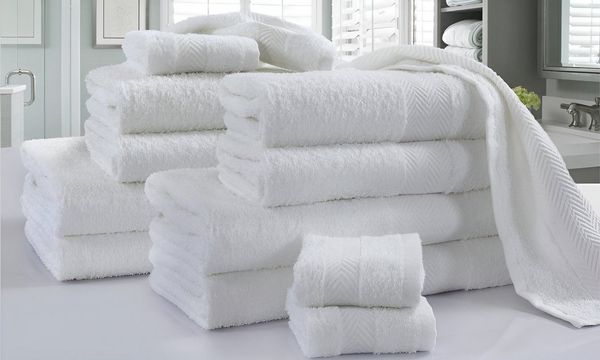 Landster Handtücher Handtuch 6er set Handtücher Duschtücher Gästetuch aus 100% Baumwolle, Duschtücher, Handtücher, Gästetücher, aus 100% ägyptische Baumwolle