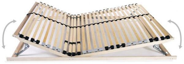 vidaXL Lattenrost mit 28 Latten 7 Zonen 100x200 cm [246458] Bild 10