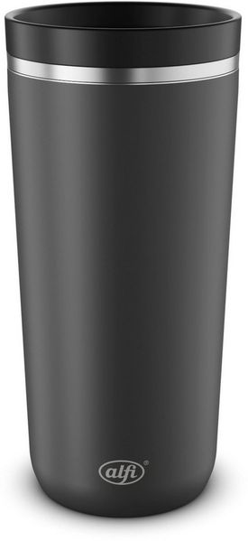 Alfi Iso Coffee Mug Pro Velvet Black Isolier-Trinkbecher 0,38 l