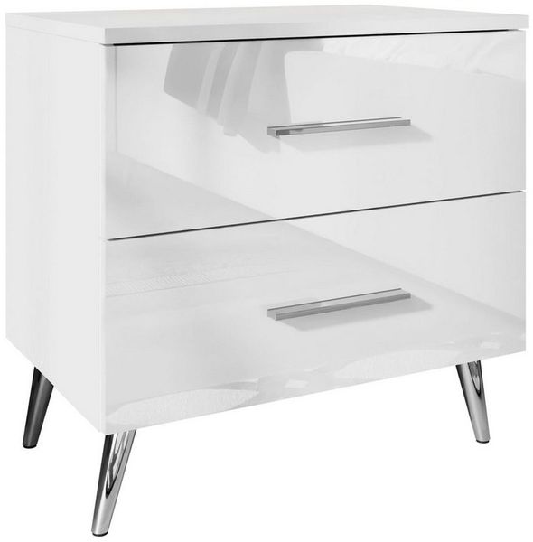 Lookway Nachttisch AURA mit Schubladen, Breite: 55 cm