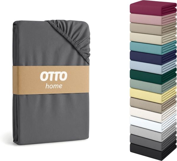 OTTO home Spannbettlaken Physalis Topper COMFORT, Jersey-Elasthan, Gummizug: rundum, (1 Stück), bis 10 cm Höhe, Bettlaken, Laken, in Comfort & Premium Qualität