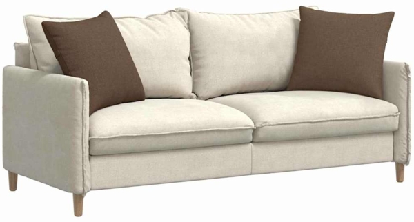 vidaXL Sofakissen 2 Stück Braun 50 x 50 cm Stoff 42013958 Bild 2