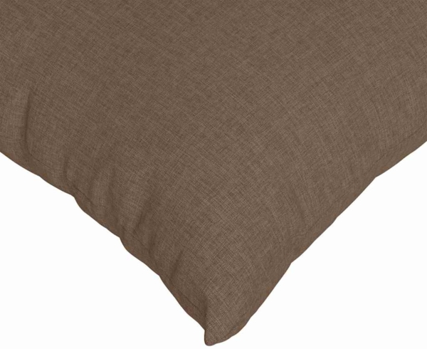 vidaXL Sofakissen 2 Stück Braun 50 x 50 cm Stoff 42013958 Bild 6