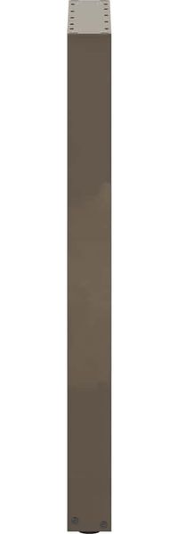 vidaXL Bartischbeine U-Form 2 Stk. Naturstahl 50x(90-91) cm Stahl 4013223 Bild 6