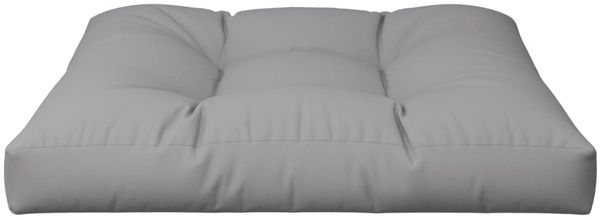 vidaXL Palettenkissen Grau 80x80x12 cm Stoff 360492 Bild 4